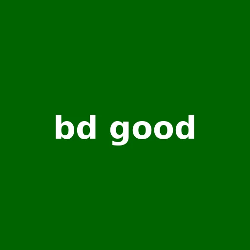 bd good ফুটার লোগো